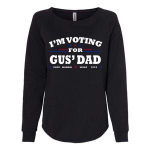 Gus Walz IM Voting For Gus Dad Tim Walz Womens California Wash Sweatshirt