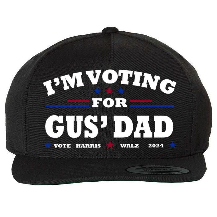 Gus Walz IM Voting For Gus Dad Tim Walz Wool Snapback Cap