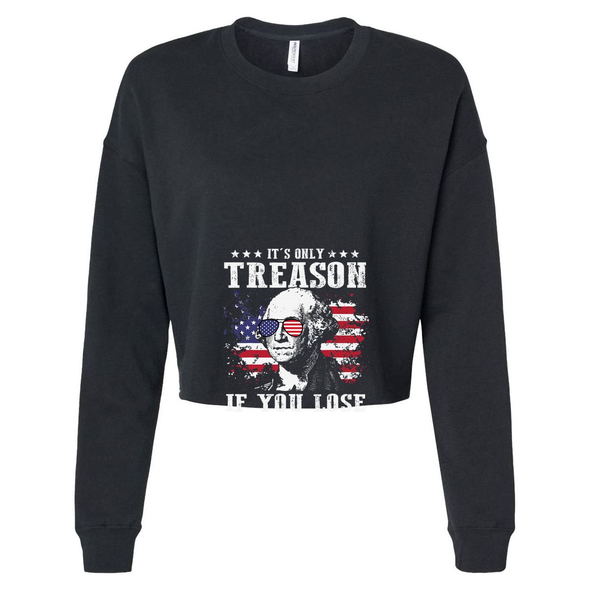 George Washington Its Only Treason If You Lose 4th Of July Kids Hoodie