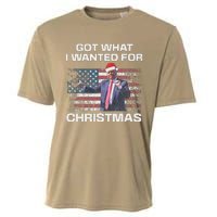 Got What I Wanted For Christmas Trump 2024 Won President Cooling Performance Crew T-Shirt