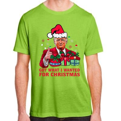 Got What I Wanted For Christmas Trump 2024 Won President Adult ChromaSoft Performance T-Shirt