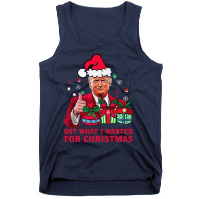 Got What I Wanted For Christmas Trump 2024 Won President Tank Top