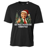 Got What I Wanted For Christmas Trump Xmas Pajamas 2024 Cooling Performance Crew T-Shirt