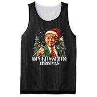 Got What I Wanted For Christmas Trump Xmas Pajamas 2024 Mesh Reversible Basketball Jersey Tank