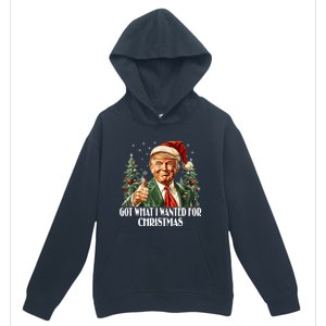 Got What I Wanted For Christmas Trump Xmas Pajamas 2024 Urban Pullover Hoodie