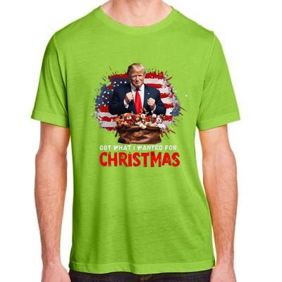 Got What I Wanted For Christmas Trump Won Present Xmas Adult ChromaSoft Performance T-Shirt