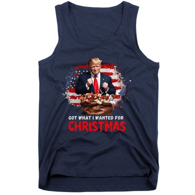 Got What I Wanted For Christmas Trump Won Present Xmas Tank Top