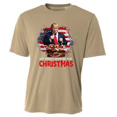 Got What I Wanted For Christmas Trump Won Present Xmas Cooling Performance Crew T-Shirt