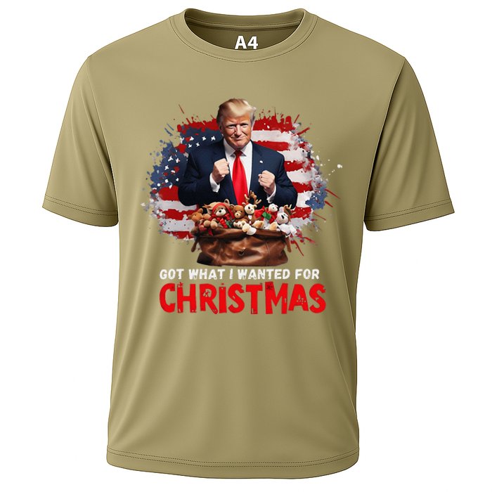 Got What I Wanted For Christmas Trump Won Present Xmas Cooling Performance Crew T-Shirt