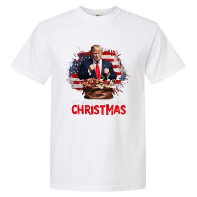 Got What I Wanted For Christmas Trump Won Present Xmas Garment-Dyed Heavyweight T-Shirt