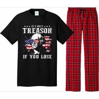 George Washington It's Only Treason If You Lose 4th Of July Pajama Set