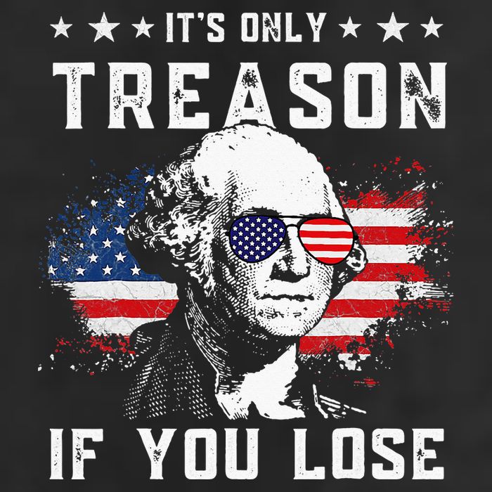 George Washington Its Only Treason If You Lose 4th Of July Adult Drive Performance Visor