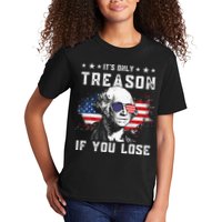 George Washington Its Only Treason If You Lose 4th Of July Kids T-Shirt