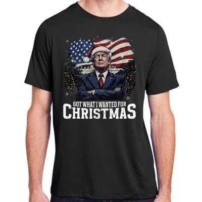 Got What I Wanted For Christmas Trump Won 2024 Adult ChromaSoft Performance T-Shirt