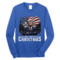 Got What I Wanted For Christmas Trump Won 2024 Long Sleeve Shirt