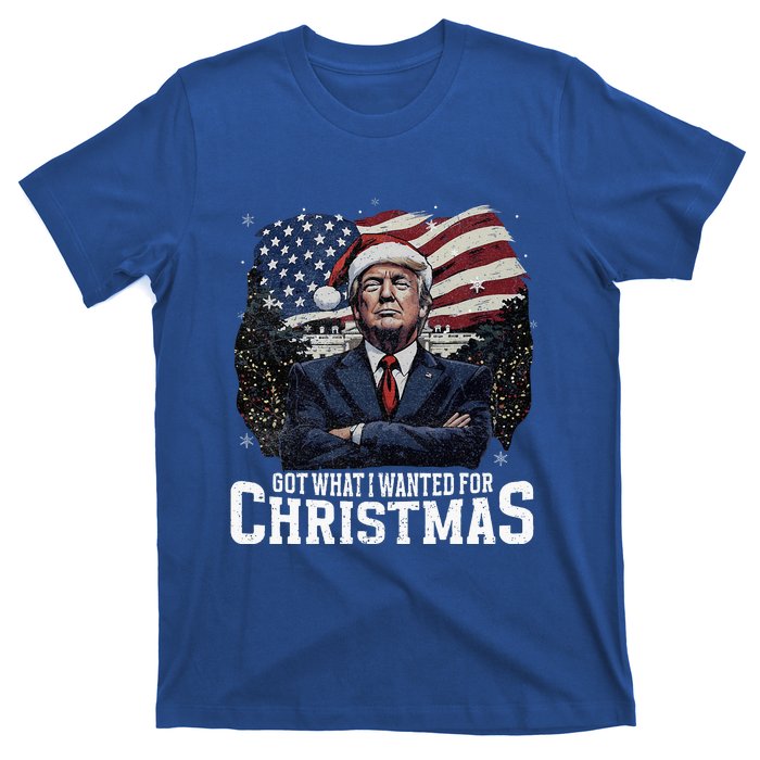 Got What I Wanted For Christmas Trump Won 2024 T-Shirt