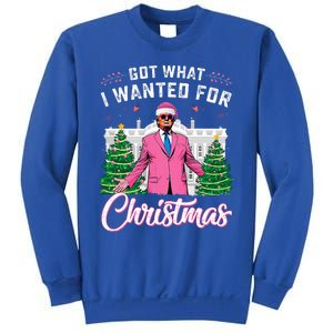 Got What I Wanted For Christmas Trump Sweatshirt