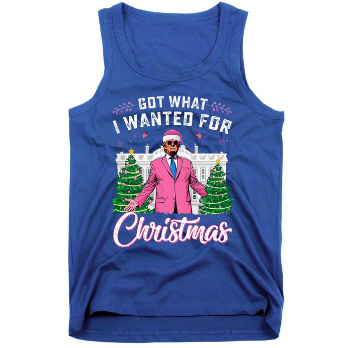 Got What I Wanted For Christmas Trump Tank Top