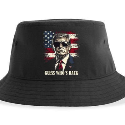 Guess Who Is Back 47 Trump Victory Sustainable Bucket Hat