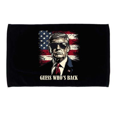 Guess Who Is Back 47 Trump Victory Microfiber Hand Towel