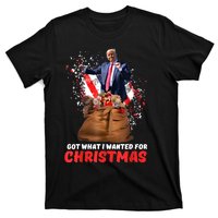 Got What I Wanted For Christmas Trump Won 2024 President T-Shirt