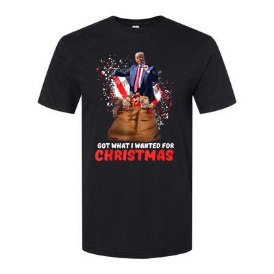 Got What I Wanted For Christmas Trump Won 2024 President Softstyle CVC T-Shirt