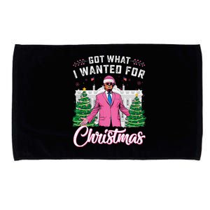 Got What I Wanted For Christmas Trump Microfiber Hand Towel