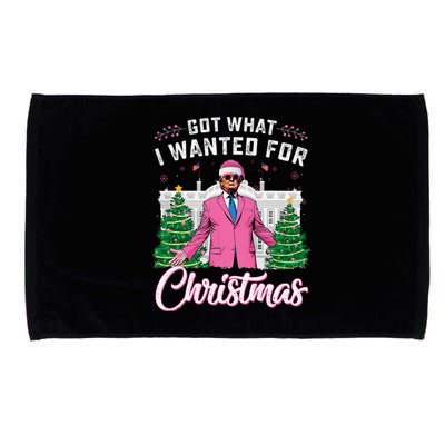 Got What I Wanted For Christmas Trump Microfiber Hand Towel