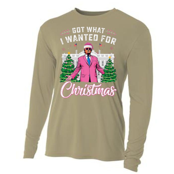 Got What I Wanted For Christmas Trump Cooling Performance Long Sleeve Crew