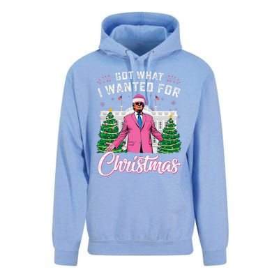 Got What I Wanted For Christmas Trump Unisex Surf Hoodie