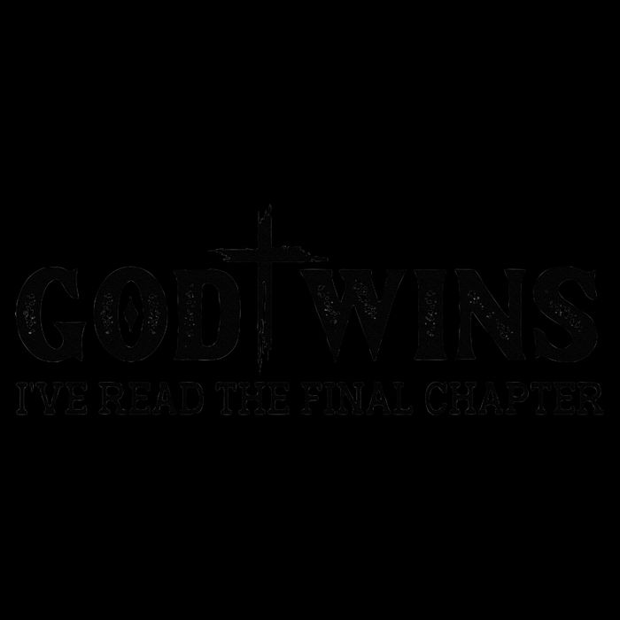 God Wins I Ve Read The Final Chapter Christian Cross 16oz Travel Tumbler