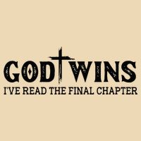 God Wins I Ve Read The Final Chapter Christian Cross Bag