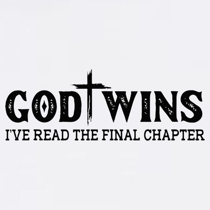 God Wins I Ve Read The Final Chapter Christian Cross Button