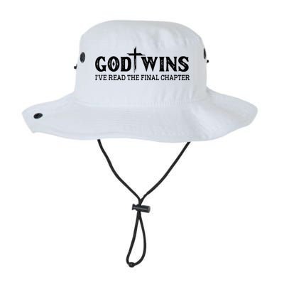 God Wins I Ve Read The Final Chapter Christian Cross Bucket Hat