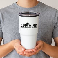 God Wins I Ve Read The Final Chapter Christian Cross Tumbler