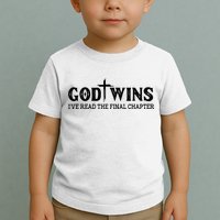 God Wins I Ve Read The Final Chapter Christian Cross Toddler T-Shirt