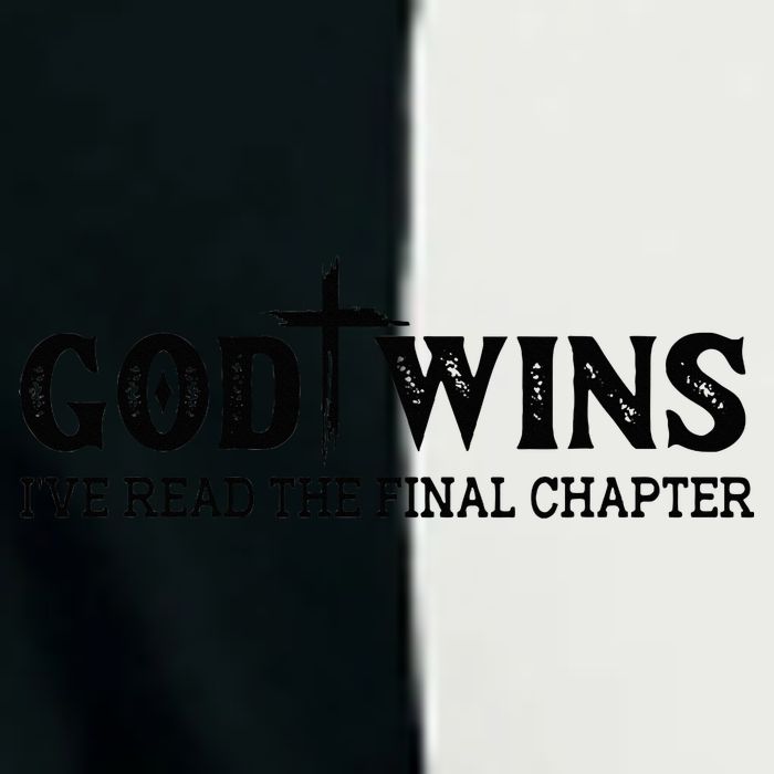 God Wins I Ve Read The Final Chapter Christian Cross Infant Baby Jersey Bodysuit