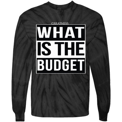 Greatness What Is The Budget Tie-Dye Long Sleeve Shirt