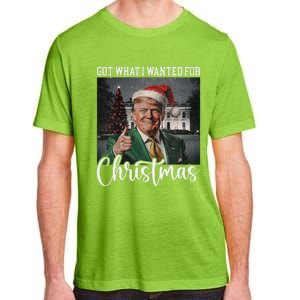 Got What I Wanted For Christmas Santa Trump Won 2024 Adult ChromaSoft Performance T-Shirt