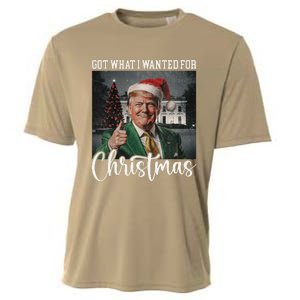 Got What I Wanted For Christmas Santa Trump Won 2024 Cooling Performance Crew T-Shirt