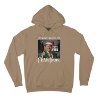 Got What I Wanted For Christmas Santa Trump Won 2024 Hoodie