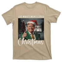 Got What I Wanted For Christmas Santa Trump Won 2024 T-Shirt