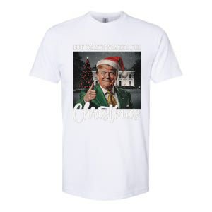 Got What I Wanted For Christmas Santa Trump Won 2024 Softstyle CVC T-Shirt