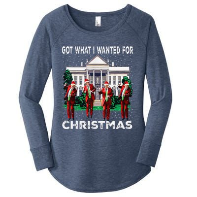 Got What I Wanted For Christmas Trump 2024 President Women's Perfect Tri Tunic Long Sleeve Shirt