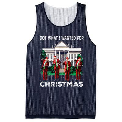 Got What I Wanted For Christmas Trump 2024 President Mesh Reversible Basketball Jersey Tank