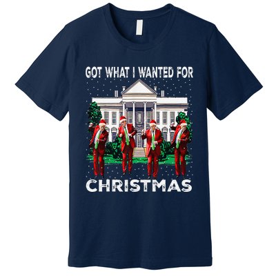 Got What I Wanted For Christmas Trump 2024 President Premium T-Shirt