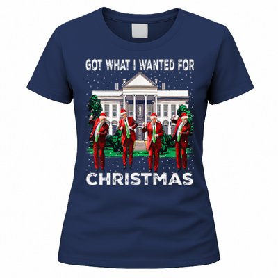 Got What I Wanted For Christmas Trump 2024 President Women's T-Shirt