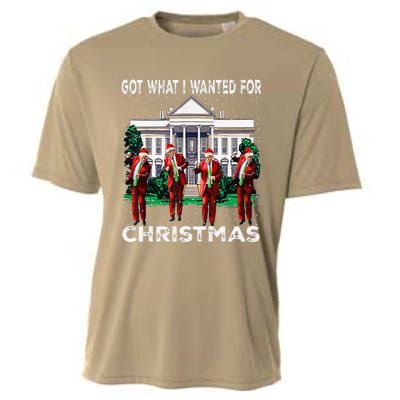 Got What I Wanted For Christmas Trump 2024 President Cooling Performance Crew T-Shirt