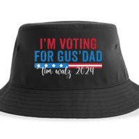 Gus Walz IM Voting For Gus Dad Sustainable Bucket Hat