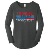 Gus Walz IM Voting For Gus Dad Women's Perfect Tri Tunic Long Sleeve Shirt